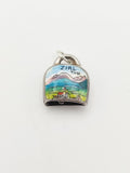 Vintage 925 Sterling Silver Zirl Travel Bell Charm CA15-118