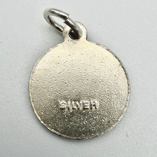 Vintage 925 Sterling Silver St Christopher Charm CA22-10