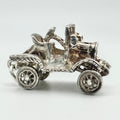 Vintage 925 Sterling Silver Large Car Charm CA23-32