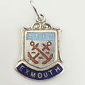 Vintage 925 Sterling Silver Exmouth Travel Charm CA25-19