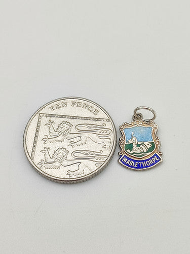 Vintage 925 Sterling Silver Mablethorpe Travel Charm CA15-42
