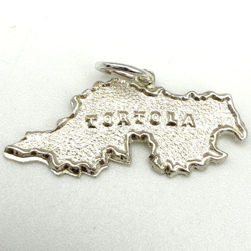 Vintage 925 Sterling Silver Tortola Charm CA27-42