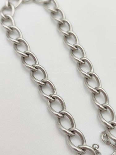 Vintage 925 Sterling Silver Curb Bracelet Bracelet-35