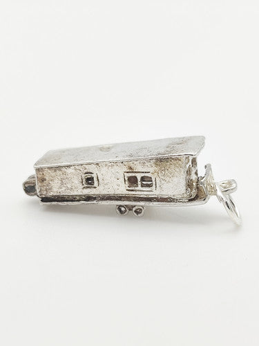 Vintage 925 Sterling Silver Caravan Charm CA18-41