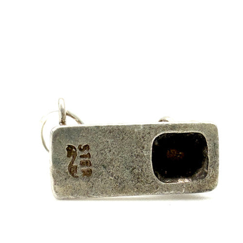 Vintage 925 Sterling Silver Sewing Machine Charm CA27-24