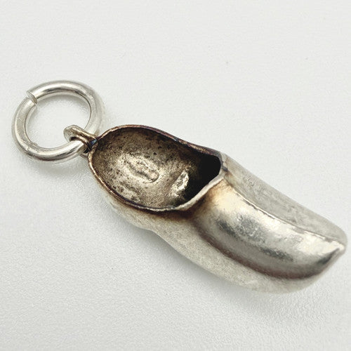 Vintage 925 Sterling Silver Dutch Clog Charm CA22-72