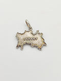 Vintage 925 Sterling Silver Dutch Weather House Charm CA13-81