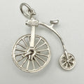 Vintage 925 Sterling Silver Nuvo Penny-Farthing Charm CA22-78