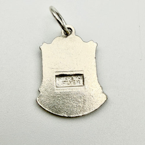 Vintage 925 Sterling Silver Tewkesbury Travel Charm CA20-35