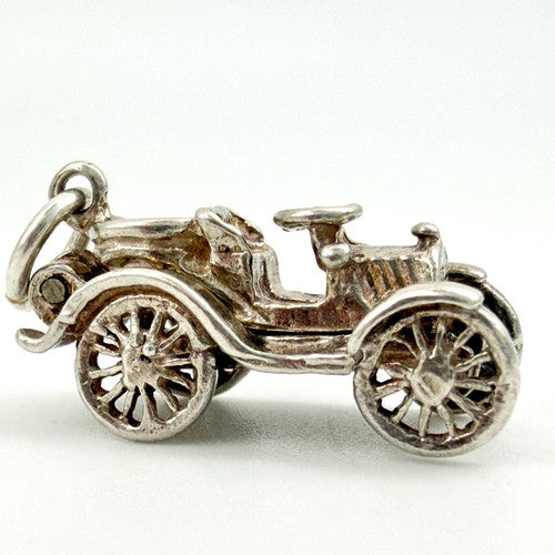Vintage 925 Sterling Silver Vintage Car Charm CA28-27