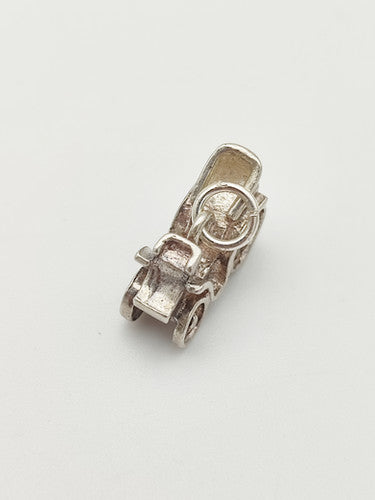 Vintage 925 Sterling Silver Car Charm CA13-21