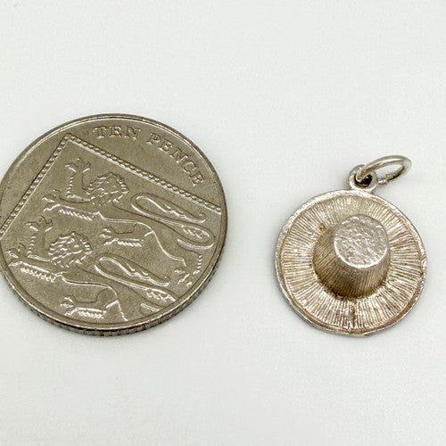 Vintage 925 Sterling Silver CHIM Welsh Hat Charm CA28-8