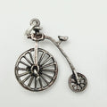 Vintage 925 Sterling Silver Nuvo Penny-Farthing Charm CA23-11