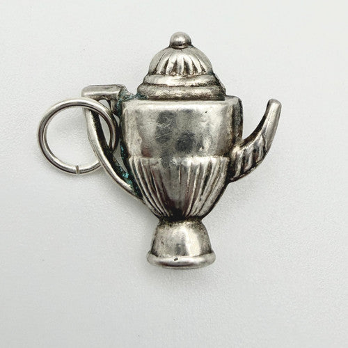 Vintage 925 Sterling Silver Teapot Charm CA21-42
