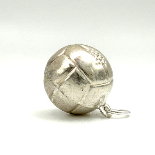 Vintage 925 Sterling Silver Football Charm CA27-54