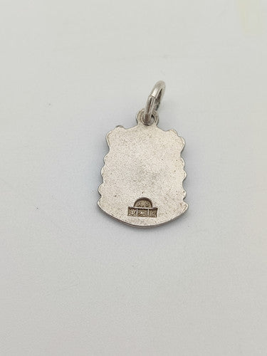 Vintage 925 Sterling Silver Cheddar Travel Charm CA13-47