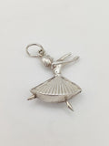 Vintage 925 Sterling Silver Dancer Charm CA17-1
