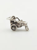Vintage 925 Sterling Silver Tractor Charm CA17-78