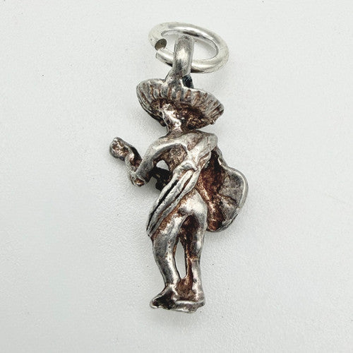 Vintage 925 Sterling Silver Mariachi Charm CA23-19