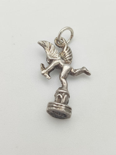 Vintage 925 Sterling Silver Cupid Charm CA13-36