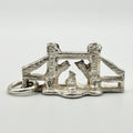 Vintage 925 Sterling Silver Tower Bridge Charm CA22-40