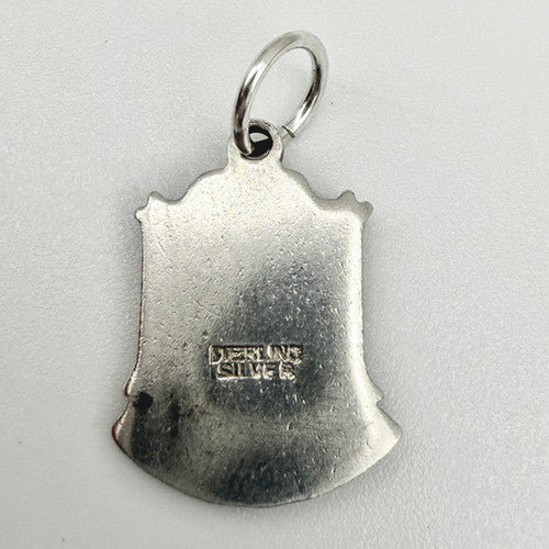 Vintage 925 Sterling Silver Towyn Travel Charm CA25-20