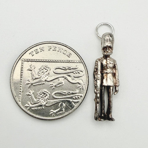 Vintage 925 Sterling Silver Palace Guard Charm CA21-1
