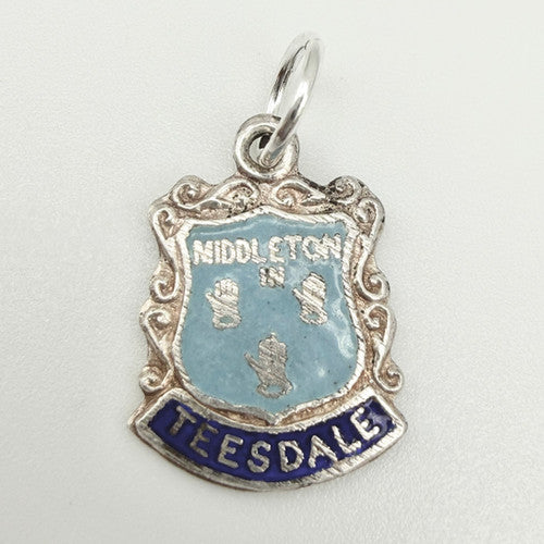 Vintage 925 Sterling Silver Teesdale Travel Charm CA25-59