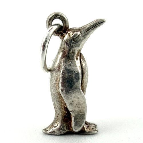Vintage 925 Sterling Silver Penguin Charm CA29-2