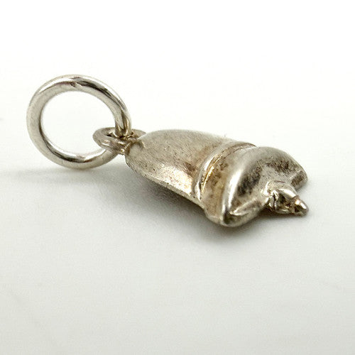 Vintage 925 Sterling Silver Bell Charm CA26-3