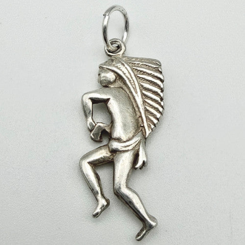 Vintage 925 Sterling Silver Native American Charm CA21-31
