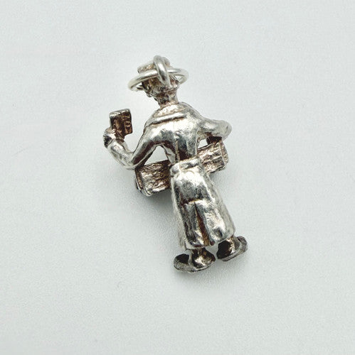 Vintage 925 Sterling Silver Match Seller Charm CA19-32