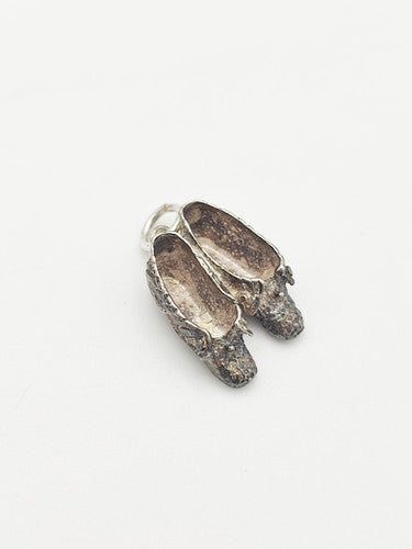 Vintage 925 Sterling Silver Shoe Charm CA14-46