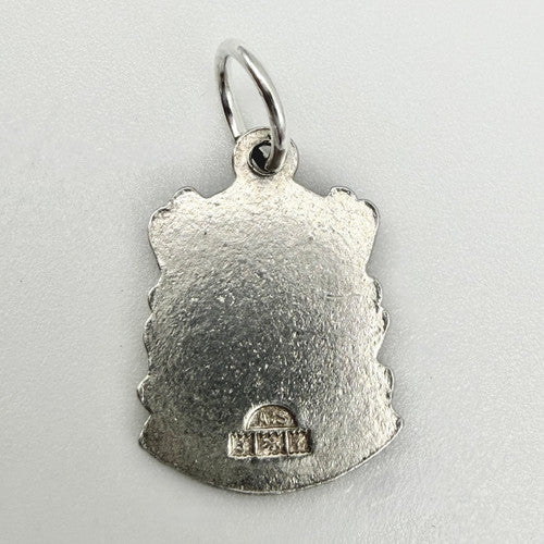 Vintage 925 Sterling Silver Wales Travel Charm CA25-37