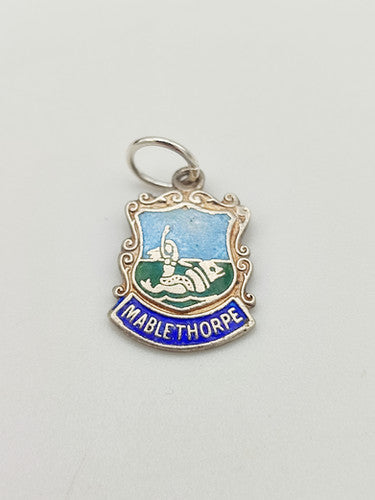 Vintage 925 Sterling Silver Mablethorpe Travel Charm CA15-42
