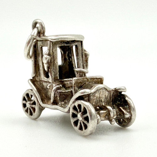 Vintage 925 Sterling Silver Vintage Car Charm CA28-23