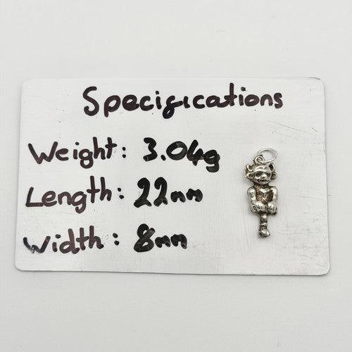 Vintage 925 Sterling Silver Imp Charm CA20-61