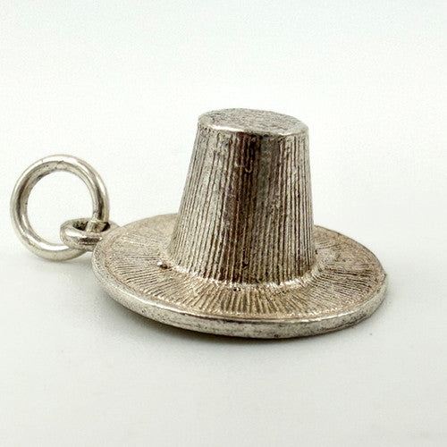 Vintage 925 Sterling Silver CHIM Welsh Hat Charm CA28-8