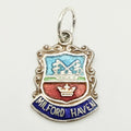 Vintage 925 Sterling Silver Milford Haven Travel Charm CA20-27