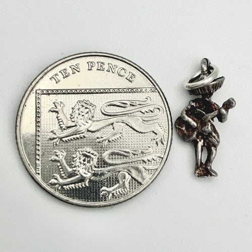 Vintage 925 Sterling Silver Mariachi Charm CA23-19