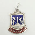 Vintage 925 Sterling Silver Dunfermline Travel Charm CA25-15