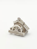 Vintage 925 Sterling Silver Watermill Charm CA15-84