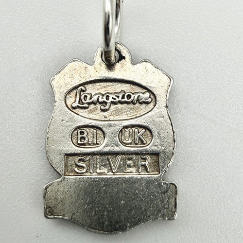 Vintage 925 Sterling Silver Penzance Travel Charm CA25-5