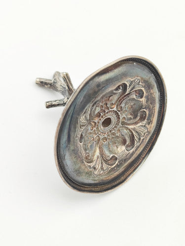 Vintage 925 Sterling Silver Ring Tree LOH6